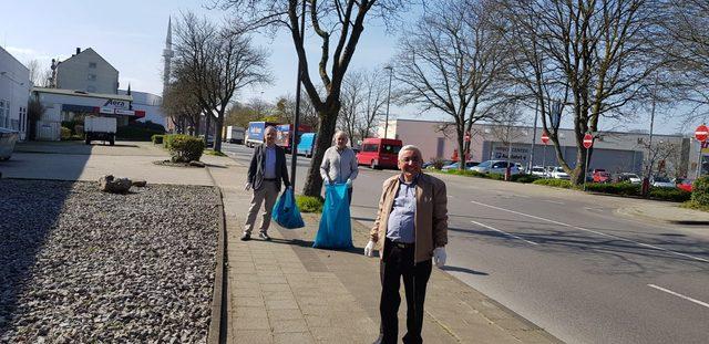  Aachen'de Türkler'den örnek 'çevre' hareketi