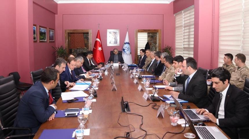 Bing&ouml;l&rsquo;de se&ccedil;im g&uuml;venliği toplantısı