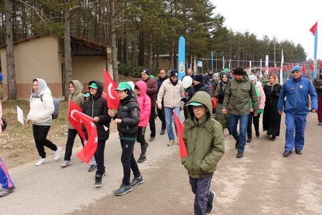 Orman Genel Müdürlüğünün 180. Yılı doğa yürüyüşüyle kutlandı