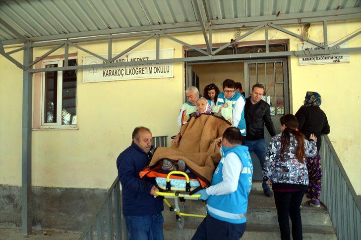 Oyunu sedye üzerinde kullandı  G1