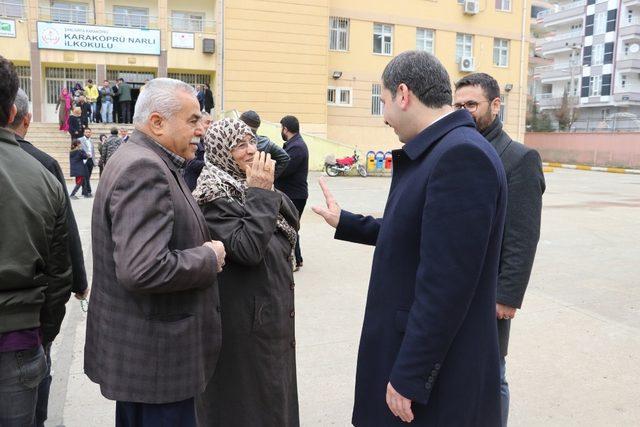 Karaköprü Belediye Başkanı Metin Baydilli oyunu kullandı