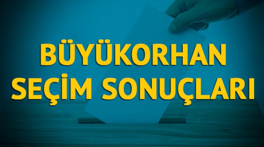 Büyükorhan seçim sonuçları 2019: Bursa ilinin Büyükorhan ilçesinde hangi parti, hangi aday?  