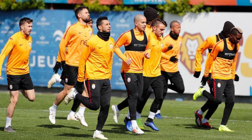 Galatasaray taktik &ccedil;alıştı