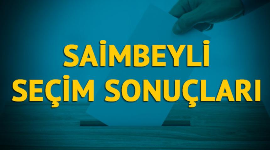 Saimbeyli seçim sonuçları 2019: Adana ilinin Saimbeyli ilçesinde hangi parti, hangi aday? 