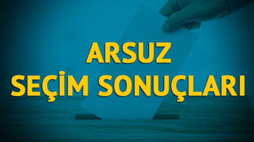 Arsuz seçim sonuçları 2019: Hatay ilinin Arsuz ilçesinde hangi parti, hangi aday?