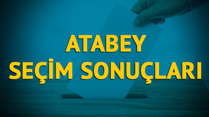 Atabey seçim sonuçları 2019: Isparta ilinin Atabey ilçesinde hangi parti, hangi aday?