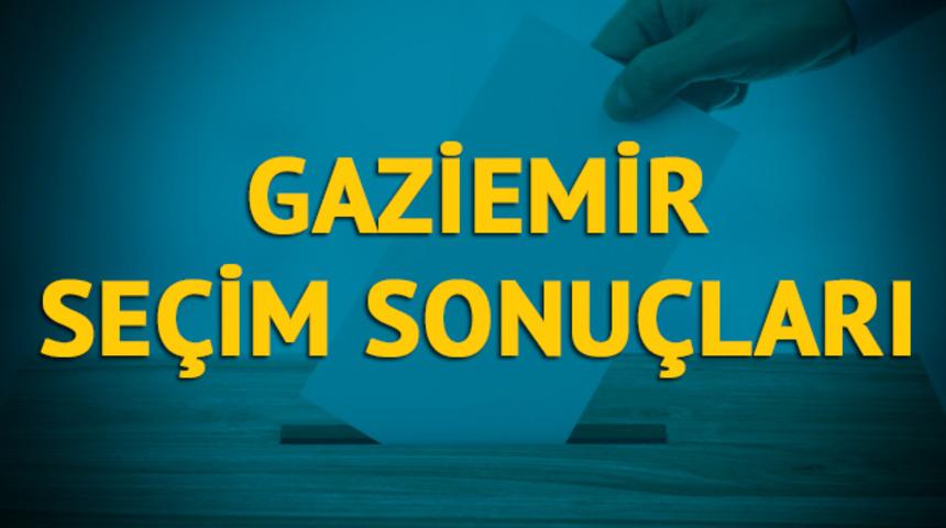 Gaziemir seçim sonuçları 2019: İzmir ilinin Gaziemir ilçesinde hangi parti, hangi aday?  