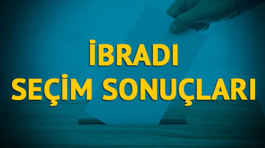 İbradı seçim sonuçları 2019: Antalya ilinin İbradı ilçesinde hangi parti, hangi aday? 