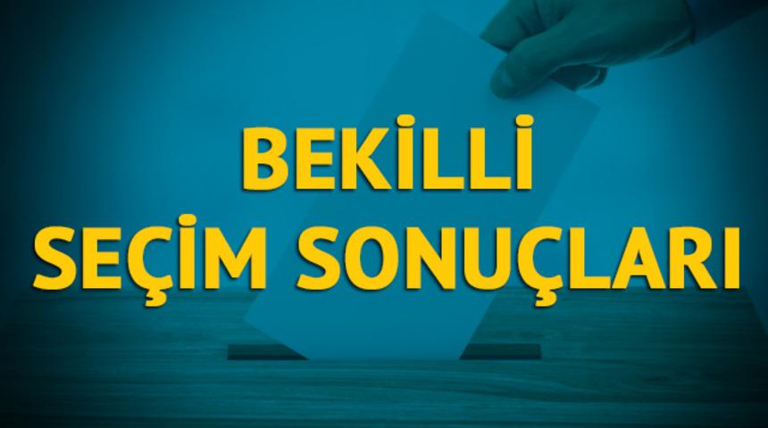 Bekilli se&ccedil;im sonu&ccedil;ları 2019: Denizli ilinin Bekilli il&ccedil;esinde hangi parti, hangi aday?