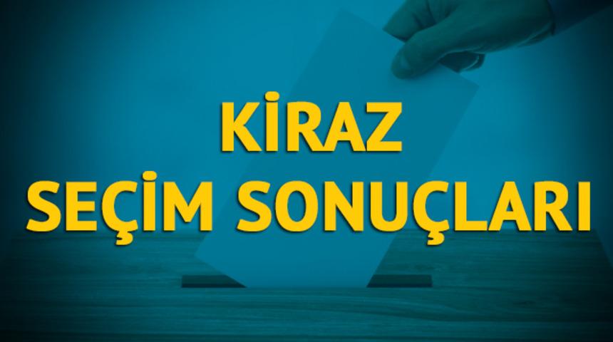 Kiraz seçim sonuçları 2019: İzmir ilinin ilçesinde hangi parti, hangi aday?  