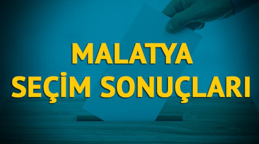 Malatya seçim sonuçları 2019: Hangi parti, hangi aday? 