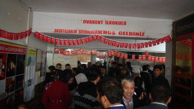 Hatay'da Özbek asıllı vatandaşlar sandık başına gitti