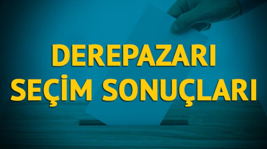 Derepazarı seçim sonuçları 2019: Rize ilinin Derepazarı ilçesinde hangi parti, hangi aday?