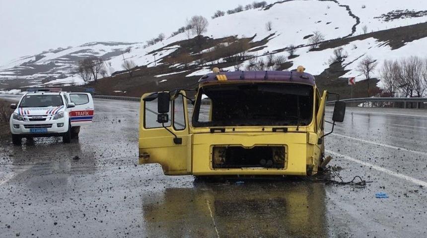 Bing&ouml;l&rsquo;de kaza &ccedil;ekici 3&rsquo;e ayrıldı: 1 yaralı