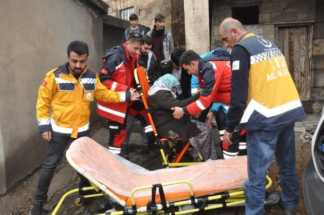 Van ve Bitlis'te engelli ve yaşlılar ambulanslarla sandığa gitti
