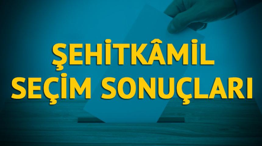 Şehitkâmil seçim sonuçları 2019: Gaziantep ilinin Şehitkâmil ilçesinde hangi parti, hangi aday?  