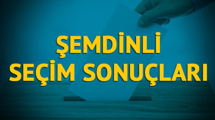 Şemdinli seçim sonuçları 2019: Hakkari ilinin Şemdinli ilçesinde hangi parti, hangi aday?  