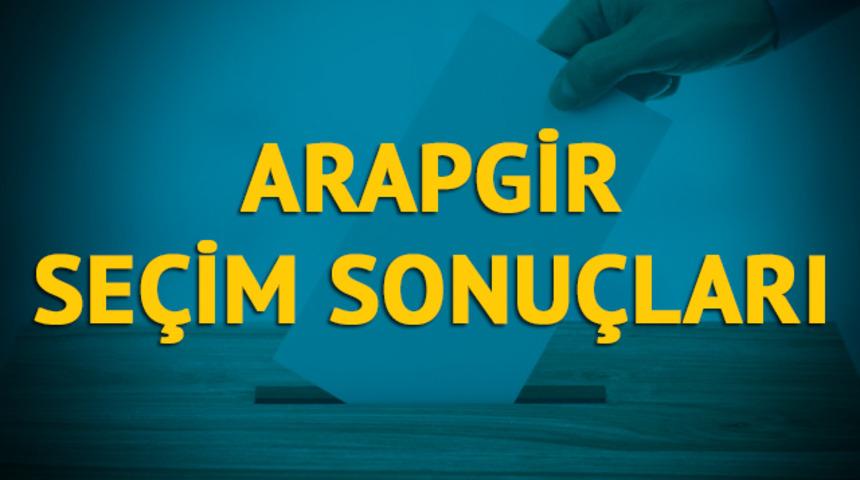 Arapgir seçim sonuçları 2019: Malatya ilinin Arapgir ilçesinde hangi parti, hangi aday?
