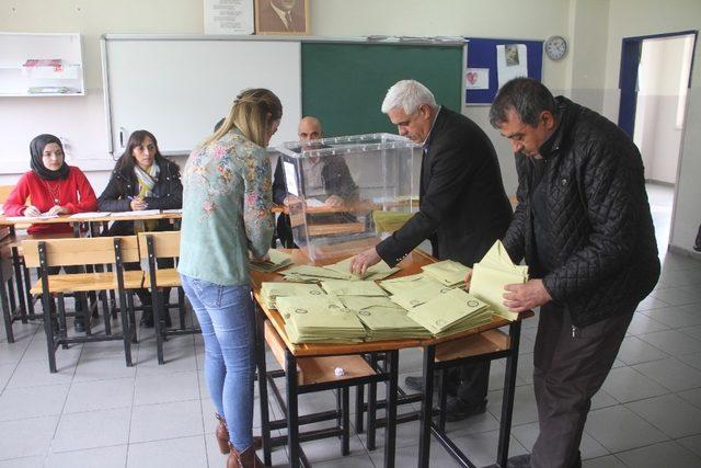 Elazığ, Tunceli ve Bingöl’de oy verme işlemi tamamlandı