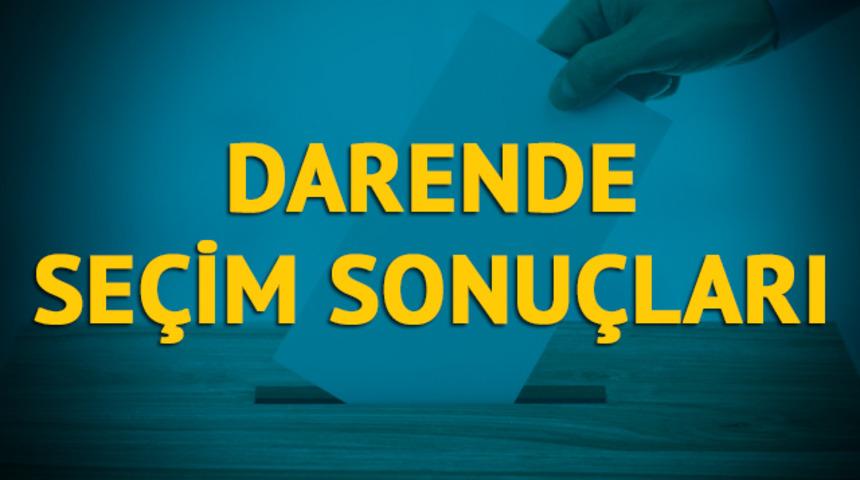 Darende se&ccedil;im sonu&ccedil;ları 2019: Malatya ilinin Darende il&ccedil;esinde hangi parti, hangi aday?