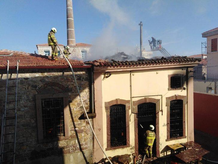 Ayvalık’ta restoranda korkutan yangın G3