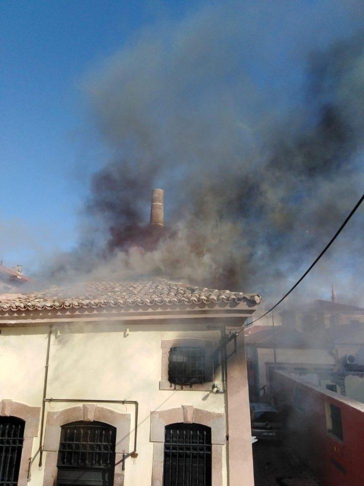 Ayvalık’ta restoranda korkutan yangın G5