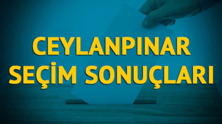 Ceylanpınar seçim sonuçları 2019: Şanlıurfa ilinin Ceylanpınar ilçesinde hangi parti, hangi aday?