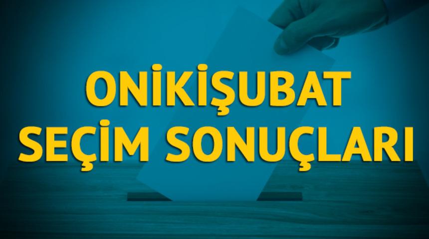 Onikişubat se&ccedil;im sonu&ccedil;ları 2019: Kahramanmaraş ilinin Onikişubat il&ccedil;esinde hangi parti, hangi aday? 