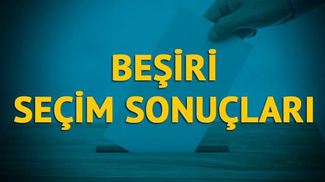 Beşiri seçim sonuçları 2019: Batman ilinin Beşiri ilçesinde hangi parti, hangi aday?