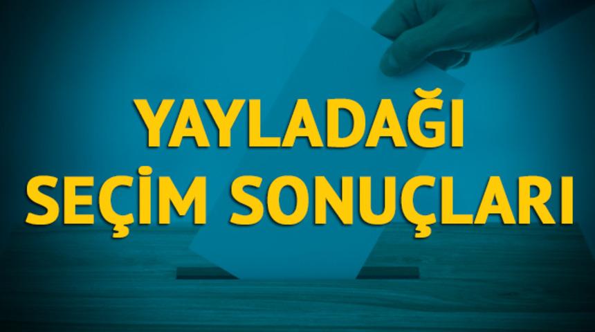 Yayladağı seçim sonuçları 2019: Hatay ilinin Yayladağı ilçesinde hangi parti, hangi aday?  