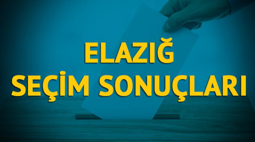 Elazığ seçim sonuçları 2019: Hangi parti, hangi aday? 