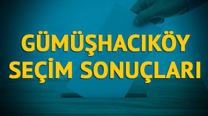 Gümüşhacıköy seçim sonuçları 2019: Amasya ilinin ilçesinde hangi parti, hangi aday? 