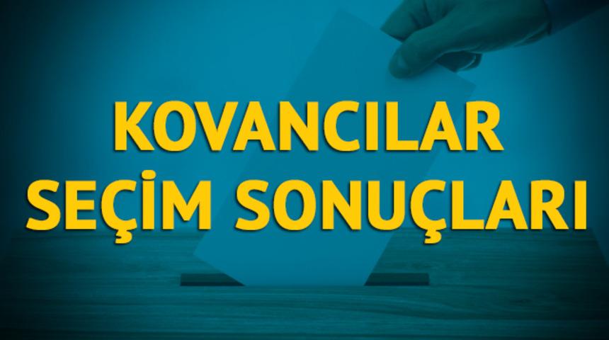 Kovancılar seçim sonuçları 2019: Elazığ ilinin Kovancılar ilçesinde hangi parti, hangi aday?