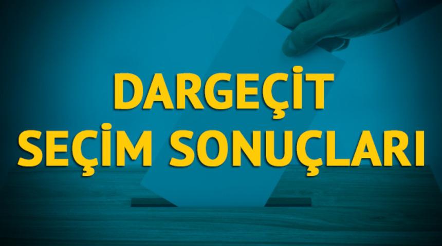 Dargeçit seçim sonuçları 2019: Mardin ilinin Dargeçit ilçesinde hangi parti, hangi aday? 