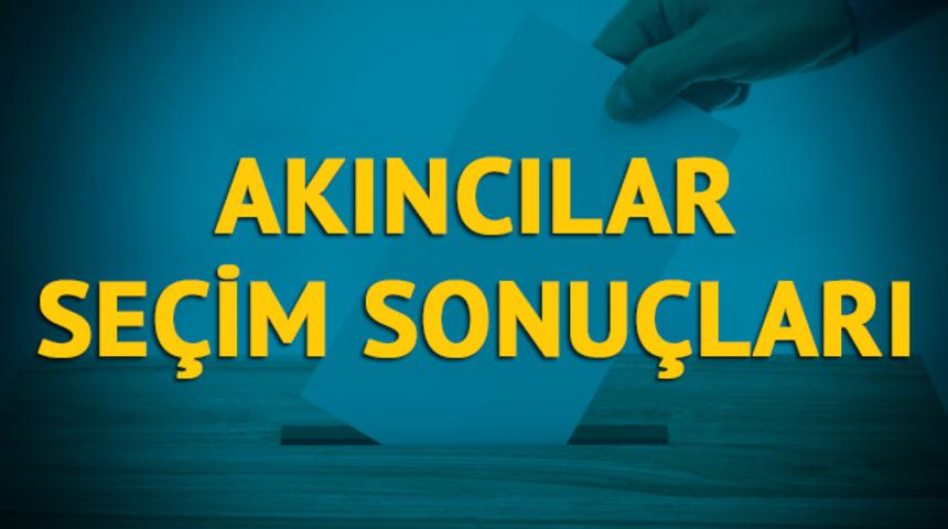 Akıncılar se&ccedil;im sonu&ccedil;ları 2019: Sivas ilinin Akıncılar il&ccedil;esinde hangi parti, hangi aday?