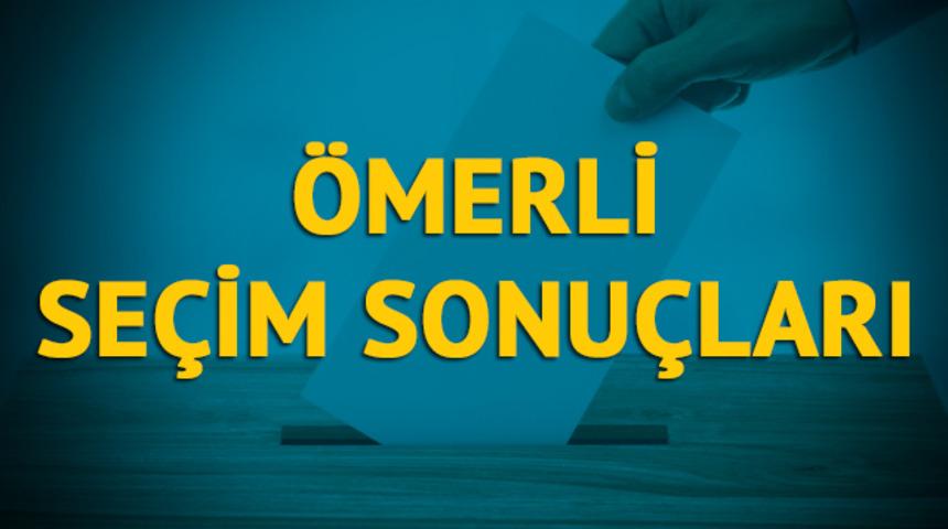 Ömerli seçim sonuçları 2019: Mardin ilinin Ömerli ilçesinde hangi parti, hangi aday? 