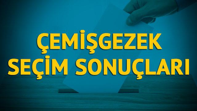 Tunceli ilinin Çemişgezek ilçesinde kazanan belli oldu!