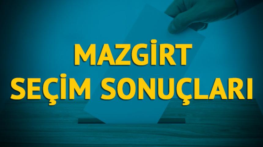 Mazgirt seçim sonuçları 2019: Tunceli ilinin Mazgirt ilçesinde hangi parti, hangi aday?
