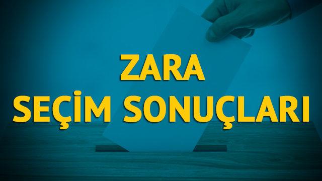 Zara seçim sonuçları 2019: Sivas ilinin Zara ilçesinde hangi parti, hangi aday?