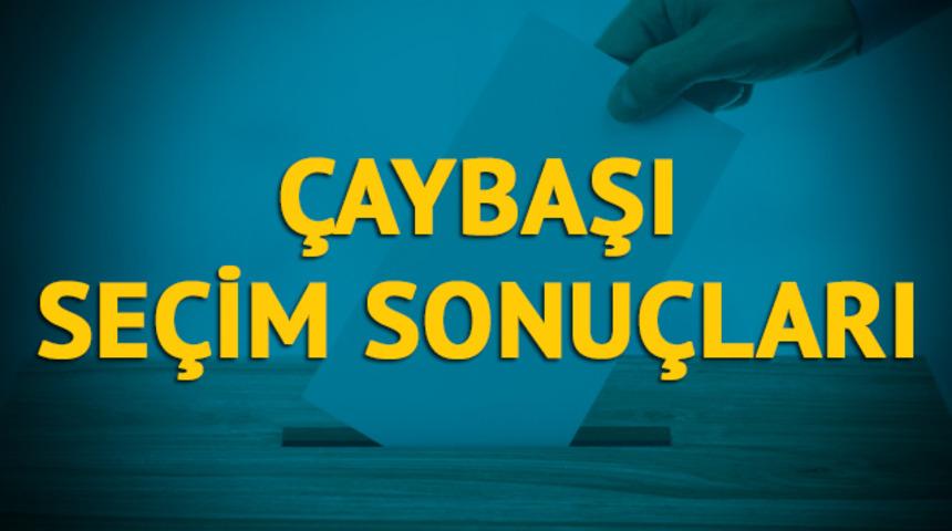 &Ccedil;aybaşı se&ccedil;im sonu&ccedil;ları 2019: Ordu ilinin &Ccedil;aybaşı il&ccedil;esinde hangi parti, hangi aday?