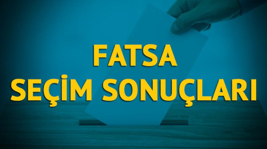 Fatsa se&ccedil;im sonu&ccedil;ları 2019: Ordu ilinin Fatsa il&ccedil;esinde hangi parti, hangi aday?