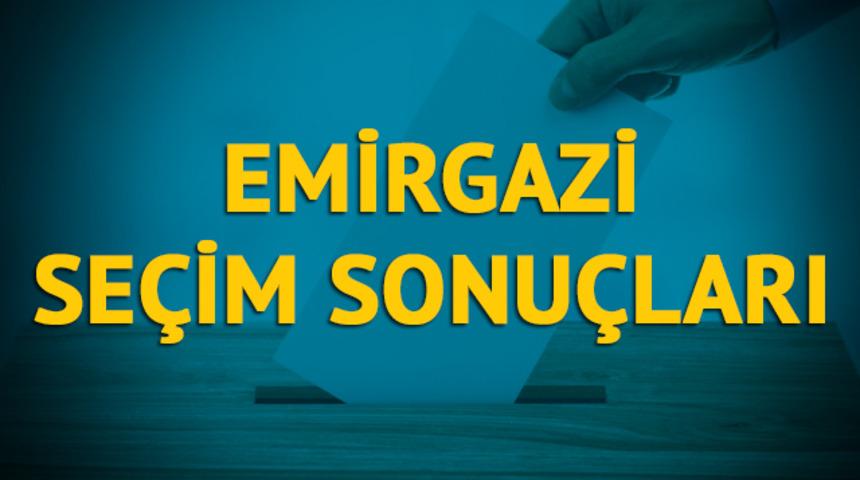 Emirgazi se&ccedil;im sonu&ccedil;ları 2019: Konya ilinin Emirgazi il&ccedil;esinde hangi parti, hangi aday? 