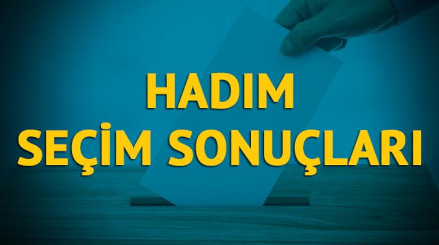 Hadım seçim sonuçları 2019: Konya ilinin Hadım ilçesinde hangi parti, hangi aday? 