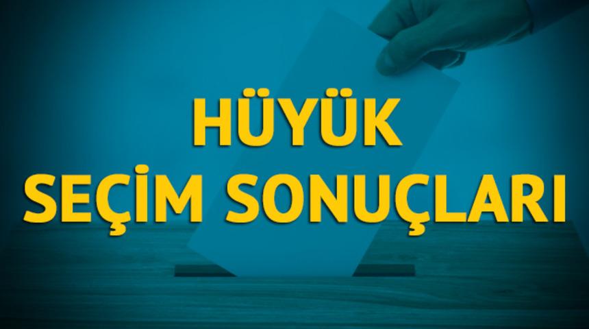 H&uuml;y&uuml;k se&ccedil;im sonu&ccedil;ları 2019: Konya ilinin H&uuml;y&uuml;k il&ccedil;esinde hangi parti, hangi aday? 