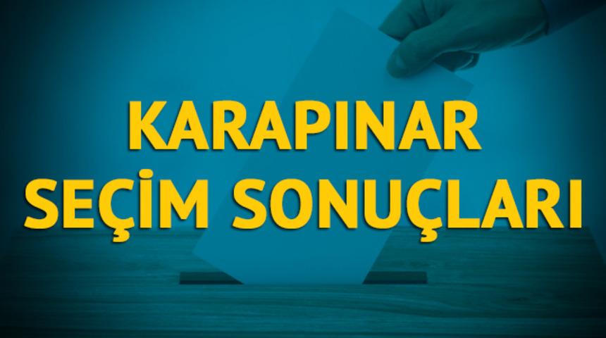 Karapınar seçim sonuçları 2019: Konya ilinin Karapınar ilçesinde hangi parti, hangi aday? 