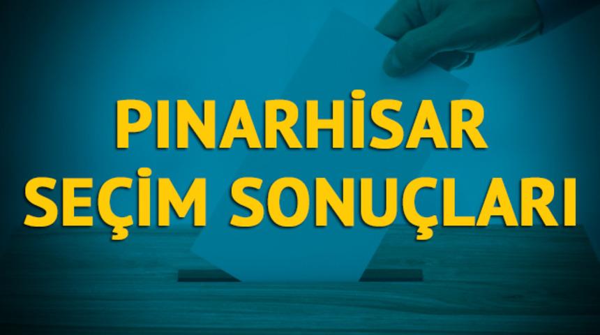 Pınarhisar seçim sonuçları 2019: Kırklareli ilinin Pınarhisar ilçesinde hangi parti, hangi aday? 