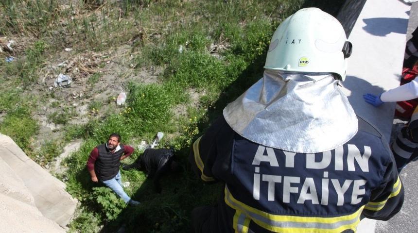 Amacı sadece dere kenarında gezmekti