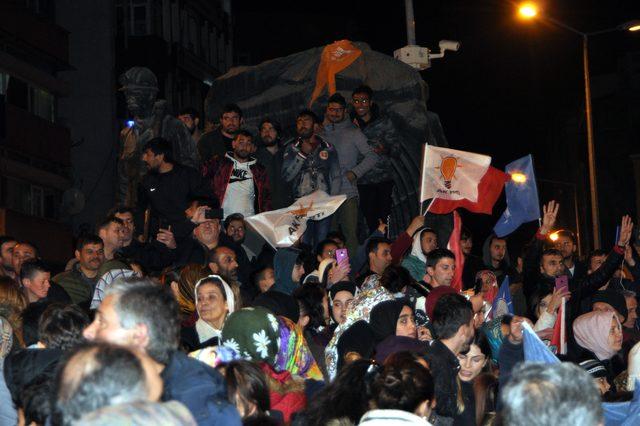 Zonguldak'da AK Parti'lilerden kutlama