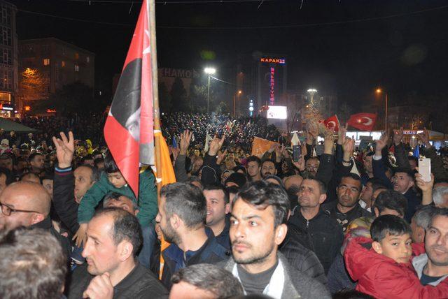 Kapaklı'da Cumhur İttifakı kazandı, kutlama yapıldı