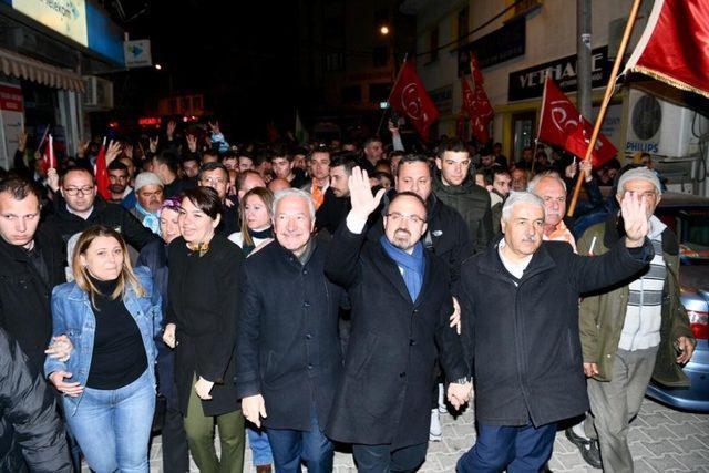 Lapseki’de Eyüp Yılmaz kazandı